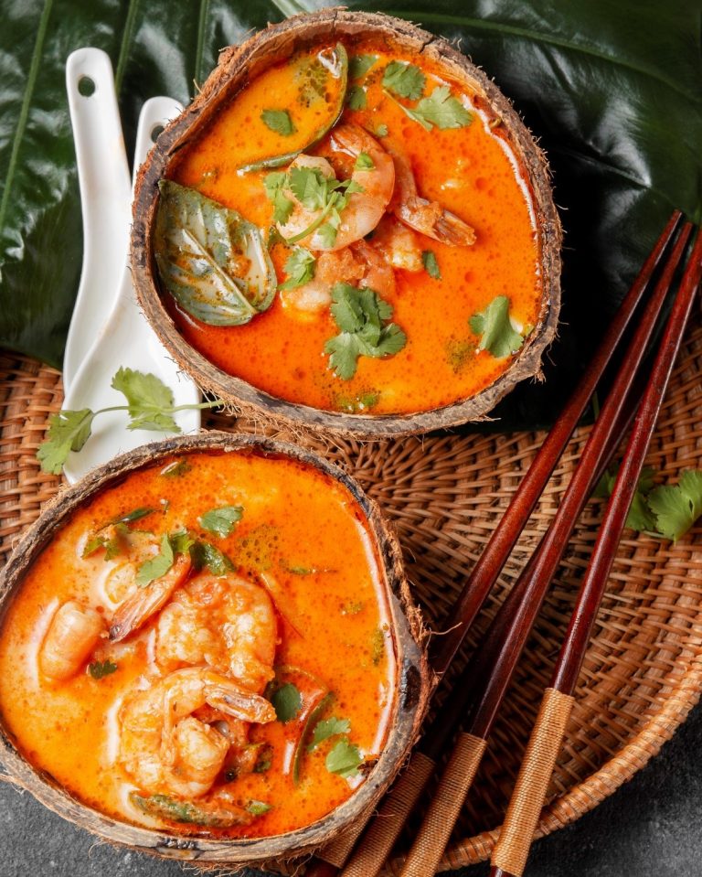 Coconut shrimp curry