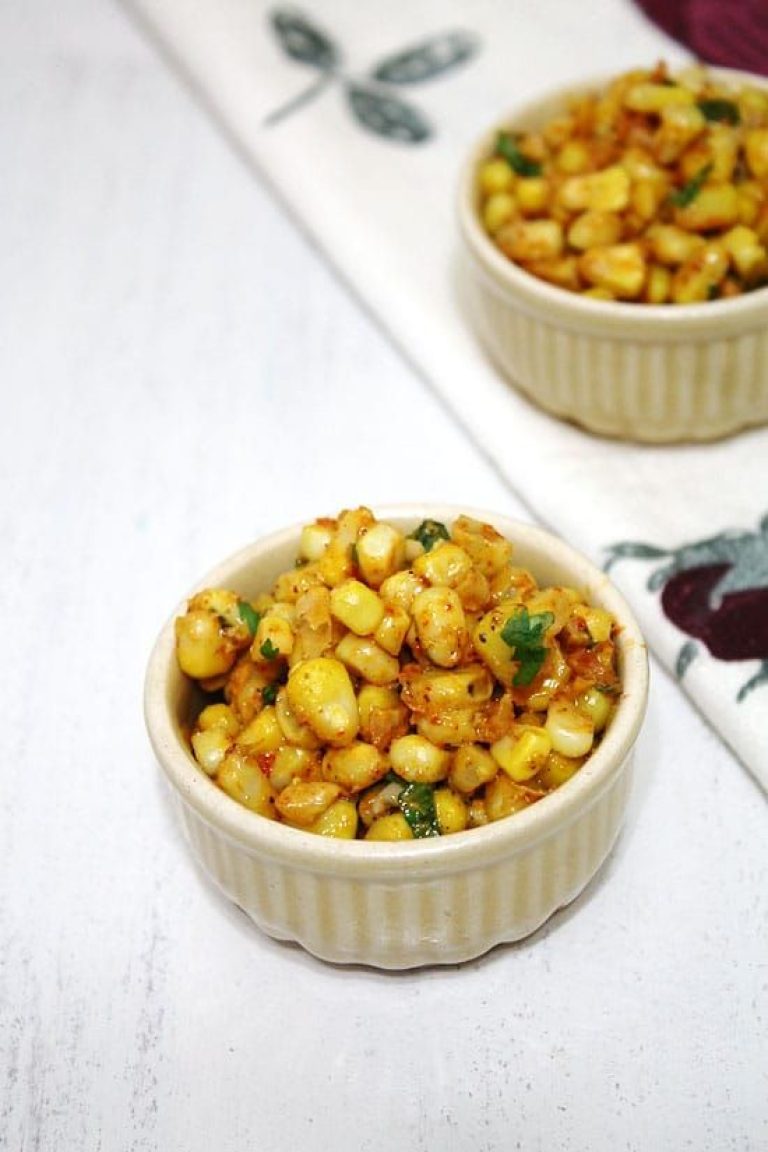 Masala Corn - Spice Up The Curry